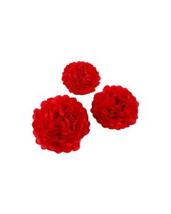 Creativ Company Pompons 20 + 24 + 30 cm 3 Stück
