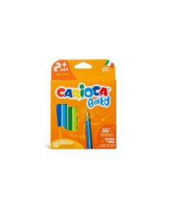 Carioca Farbstifte Baby 10 Stück, Mehrfarbig