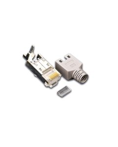 Wirewin Stecker RJ45 Hirose TM11 50 Stück, Grau