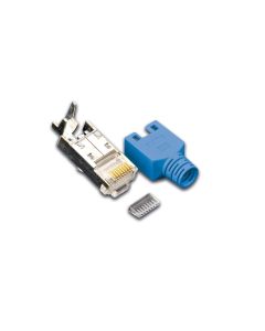 Wirewin Stecker RJ45 Hirose TM11 50 Stück, Blau