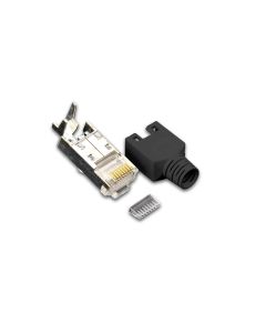 Wirewin Stecker RJ45 Hirose TM11 50 Stück, Schwarz