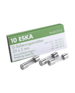 Elektromaterial Schmelzsicherung ESKA 5 x 20 FST 5A