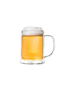 Creano Bierglas 500 ml, 1 Stück, Transparent