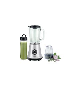 Koenig Standmixer Set Kompakt Silber/Schwarz