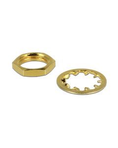 Delock Sechskantmutter für SMA / RP-SMA Buchse 10er-Set