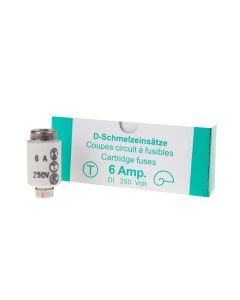 Elektromaterial Sicherungseinsatz DT I 6A