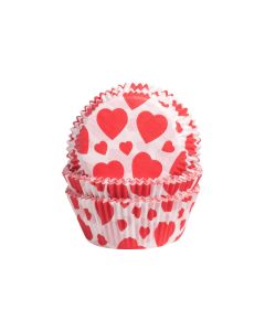 Demmler Muffin Backform Herzen 60 Stück