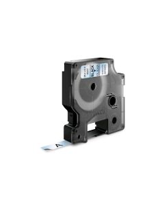 DYMO Beschriftungsband D1 Schwarz auf Transparent