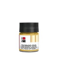 Marabu Metallic-Farbe Colorado Gold 50 ml, Gold