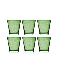 Leonardo Trinkglas Burano Verde 330 ml, 6 Stück, Grün