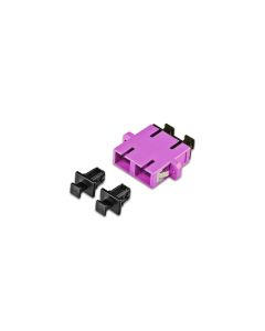 Lightwin LWL-Kupplung Multimode SC – SC, OM4, Duplex