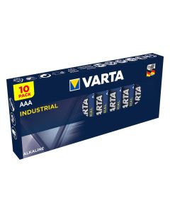 Varta Batterie Industrial AAA 10 Stück