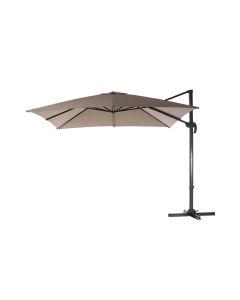 COCON Sonnenschirm TR-031, 300 x 300 cm, hängend, Taupe