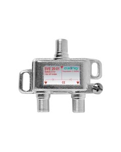 Axing 2-fach SAT-Verteiler SVE 20-01 52400 MHz, DC