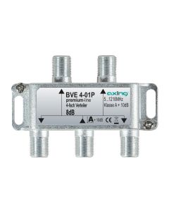 Axing 4-fach Verteiler BVE 4-01P 51218 MHz Bauform 01