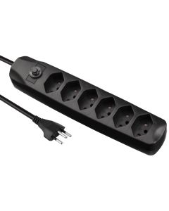 FURBER.power Steckdosenleiste mit Überlastschutz 6x T13