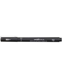 Uni Fineliner PIN 0.6 mm, Schwarz