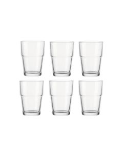 Montana Trinkglas Easy 200 ml, 6 Stück, Transparent