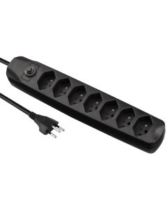 FURBER.power Steckdosenleiste mit Überlastschutz 7x T13