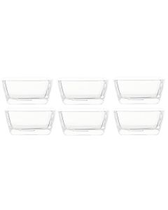Montana Schale Carre 7 x 7 cm, 6 Stück, Transparent