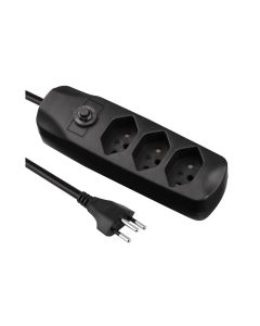 FURBER.power Steckdosenleiste mit Überlastschutz 3x T13