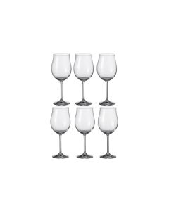 Montana Rotweinglas Pure 550 ml, 6 Stück, Transparent