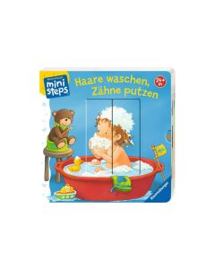 Ravensburger Bilderbuch ministeps: Haare waschen, Zähne putzen