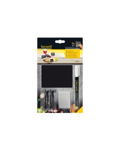 Securit Minikreidetafel A7 Set à 20 Stück Schwarz