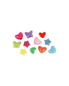 Creativ Company Kunststoffperlen 10 mm Diverse Farben