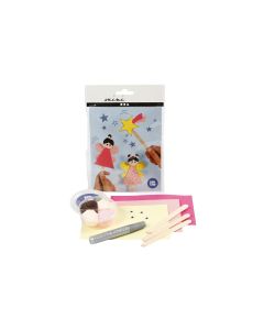 Creativ Company Modellier-Set Eisstiel-Figuren, Prinzessin, 1 Set