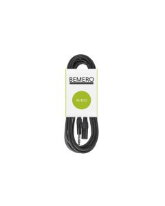 Bemero XLR-Kabel XLRm - 6.3 Klinken symmetrisch 6 m, Schwarz