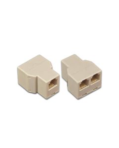 Wirewin Telefonadapter Y-Adapter, 6P/6C RJ12 auf RJ12