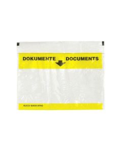 ELCO Dokumententasche Quick Vitro C6 250 Stück, Transparent