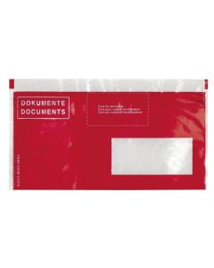 ELCO Dokumententasche Quick Vitro C5/6 Fenster rechts, 250 Stück