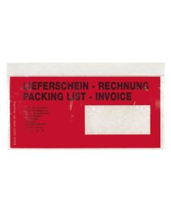 ELCO Dokumententasche Quick Vitro C5/6 Fenster rechts, 250 Stück