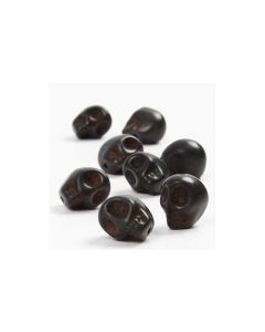 Creativ Company Perlen 12 mm Totenkopf, 32 Stück