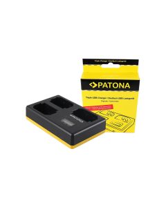 Patona Ladegerät USB Triple Sony NP-FZ100