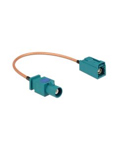 Delock Antennenkabel FAKRA Z – FAKRA Z , (m-f),  20 cm