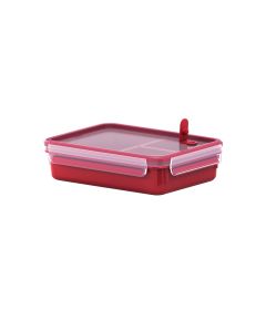Emsa Mikrowellendose Clip & Micro 1.2 l, Rot