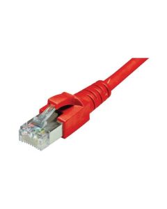 Dätwyler IT Infra Patchkabel RJ-45 - RJ-45, Cat 6A, S/FTP, 3 m, Rot