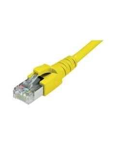 Dätwyler IT Infra Patchkabel RJ-45 - RJ-45, Cat 6A, S/FTP, 0.2 m, Gelb