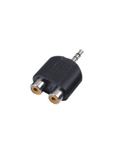 HDGear Audio-Adapter Klinke 3.5 mm, male - Cinch
