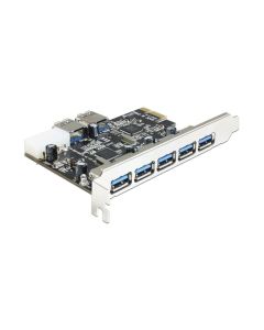 Delock PCI-Express-Karte 89355 USB 3.0 - 5x extern + 2x intern