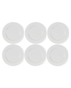 Bitz Speiseteller  Ø 27 cm, 6 Stück, Weiss
