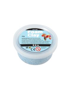 Creativ Company Modelliermasse Foam Clay 35 g Glitzer Hellblau