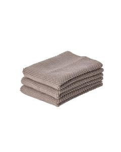 Zone Denmark Abwaschlappen 27 cm x 27 cm, 3 Stück, Taupe
