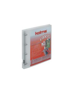 Kolma Ringbuch Vario A4 XL KolmaFlex 2 cm, Transparent