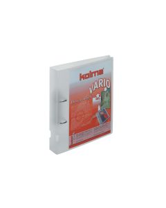 Kolma Ringbuch Vario A4 KolmaFlex 4 cm, Transparent