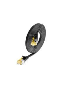SLIM Slimpatchkabel  Cat 6A, U/FTP, 1.5 m, Schwarz