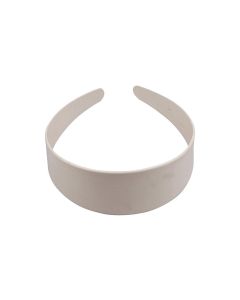 Creativ Company Haarreif 48 mm, Weiss